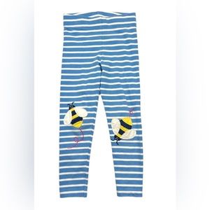 Mini Boden Appliqué Bee leggings